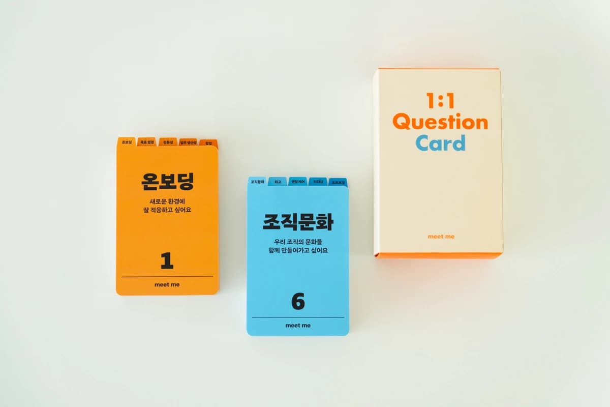 1:1 Question Card