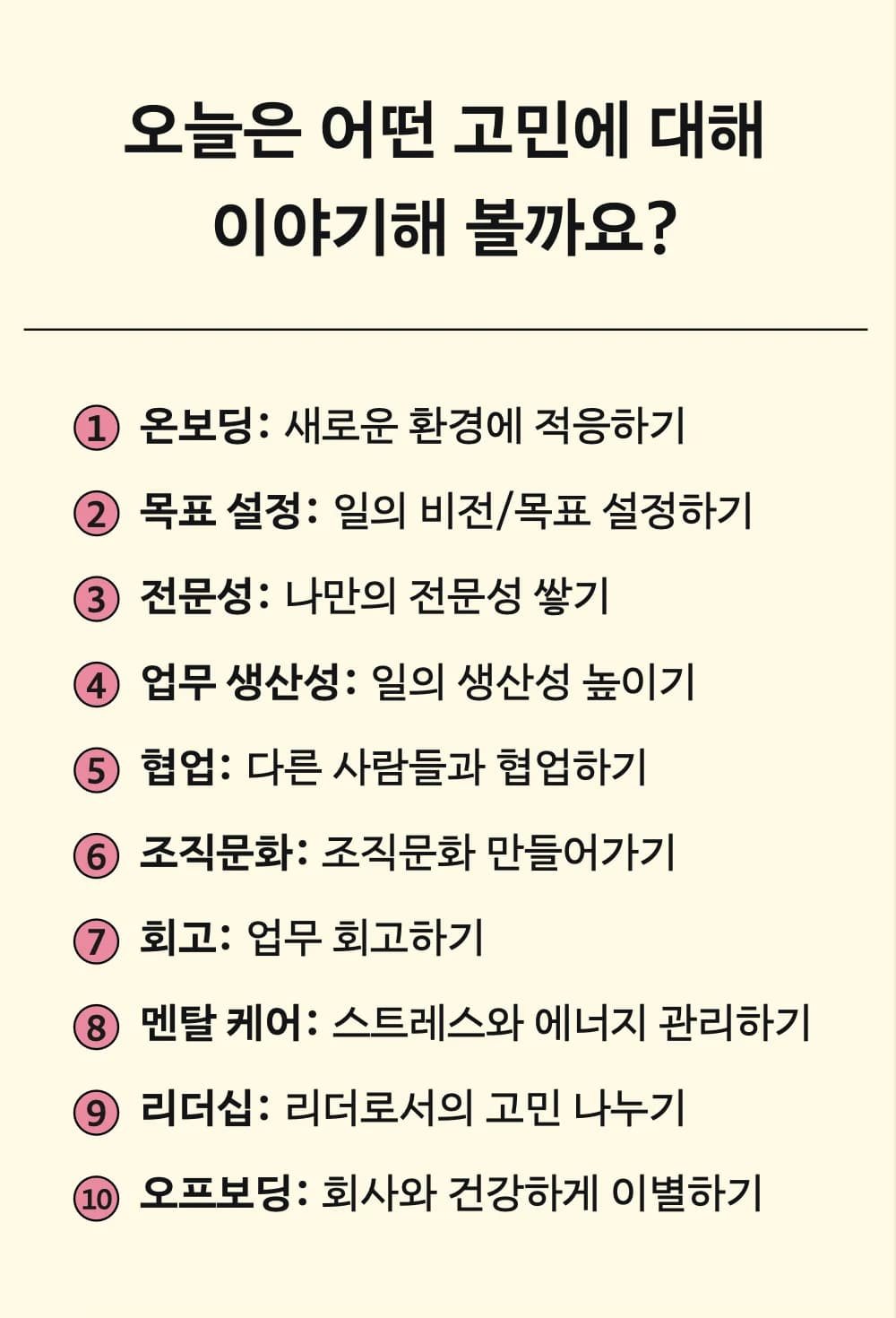 1:1 Question Card